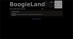 Desktop Screenshot of boogieland.org