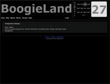 Tablet Screenshot of boogieland.org