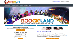 Desktop Screenshot of boogieland.co.uk